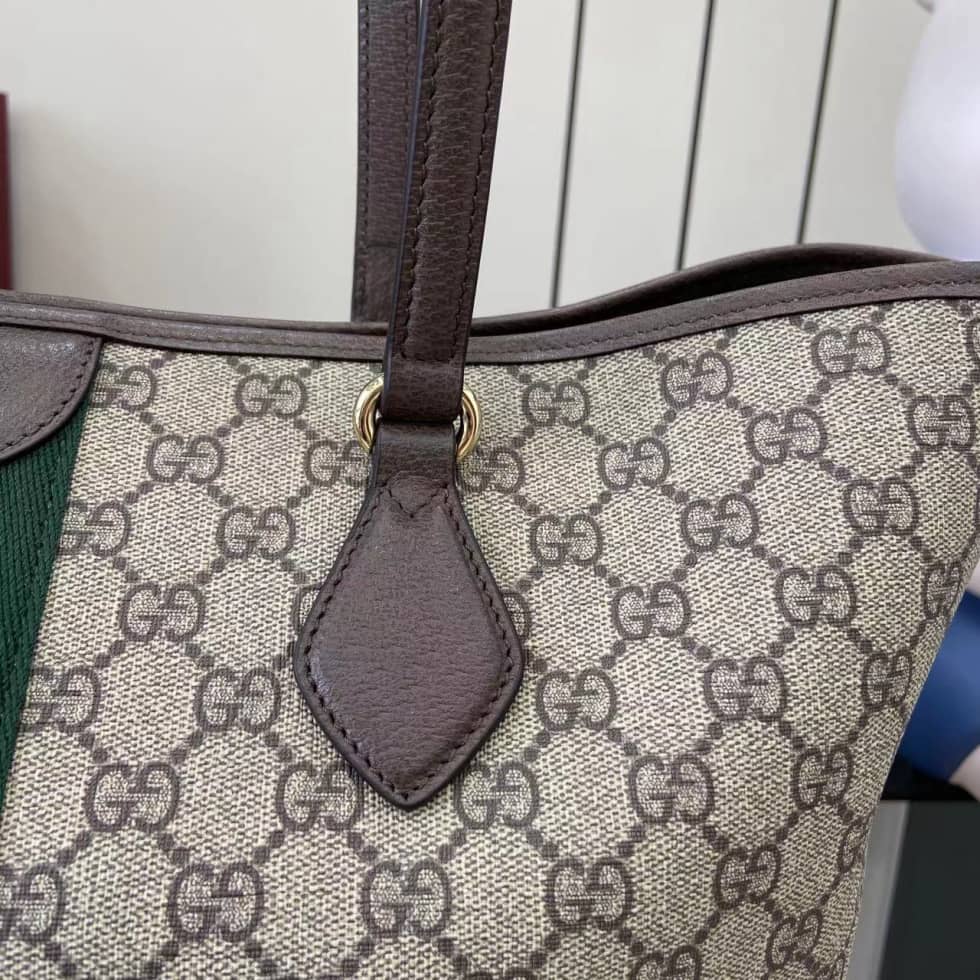 Gucci Ophidia Canvas Large Brown Tote Bag 836829_5_160708 Gucci Ophidia Canvas Large Brown Tote Bag 836829