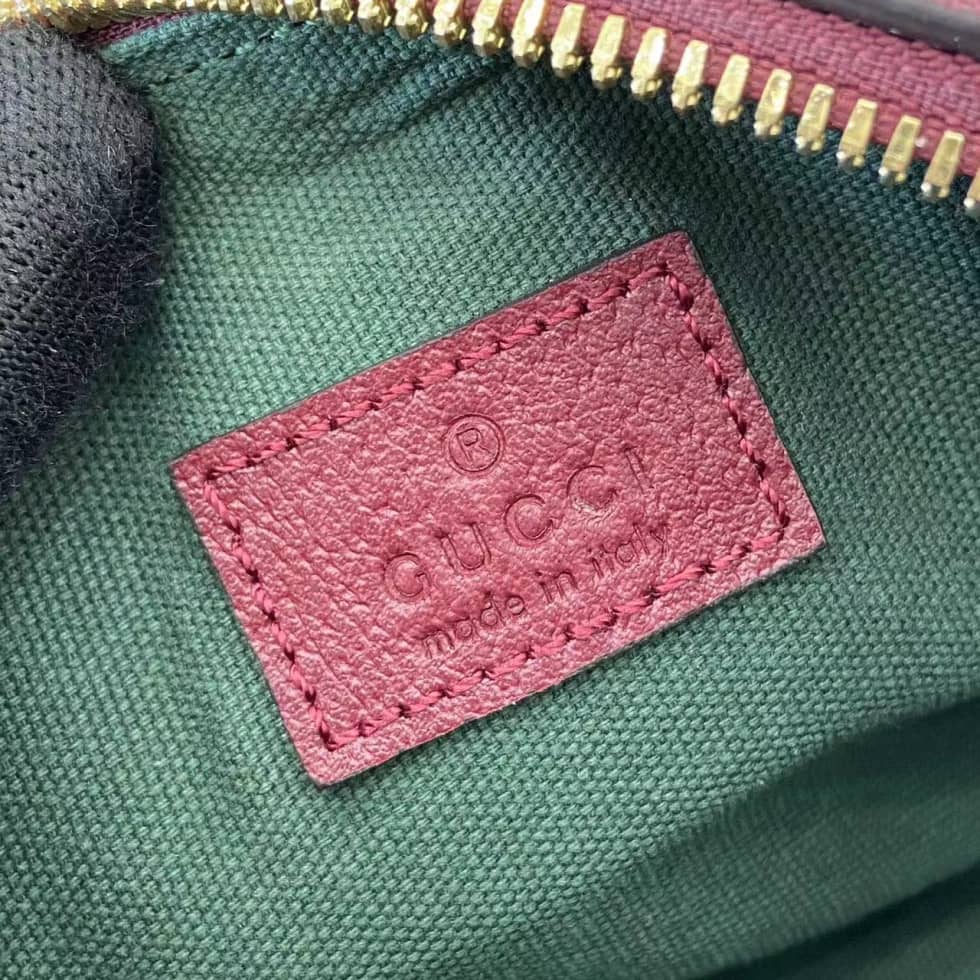 Gucci Ophidia Canvas Mini Red Brown Boston Bag_8_160718 Gucci Ophidia Canvas Mini Red Brown Boston Bag