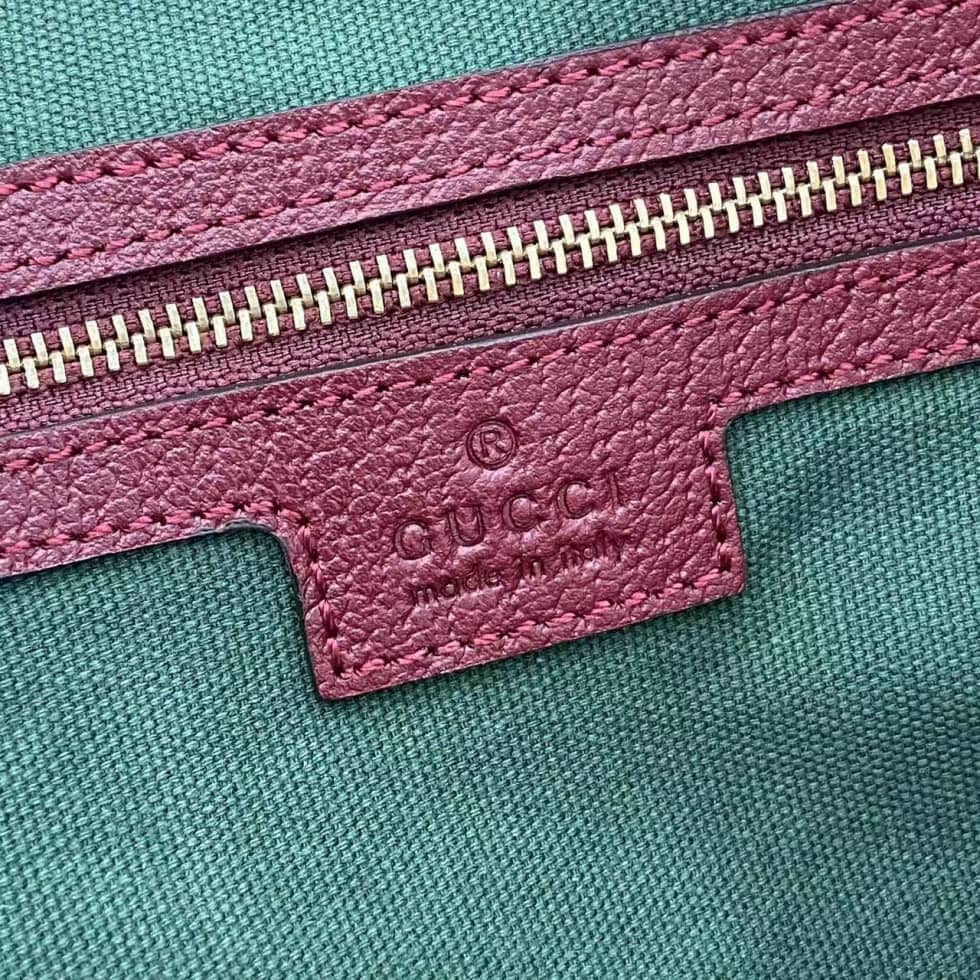 Gucci Ophidia Canvas Large Red Brown Boston Bag_8_160738 Gucci Ophidia Canvas Large Red Brown Boston Bag