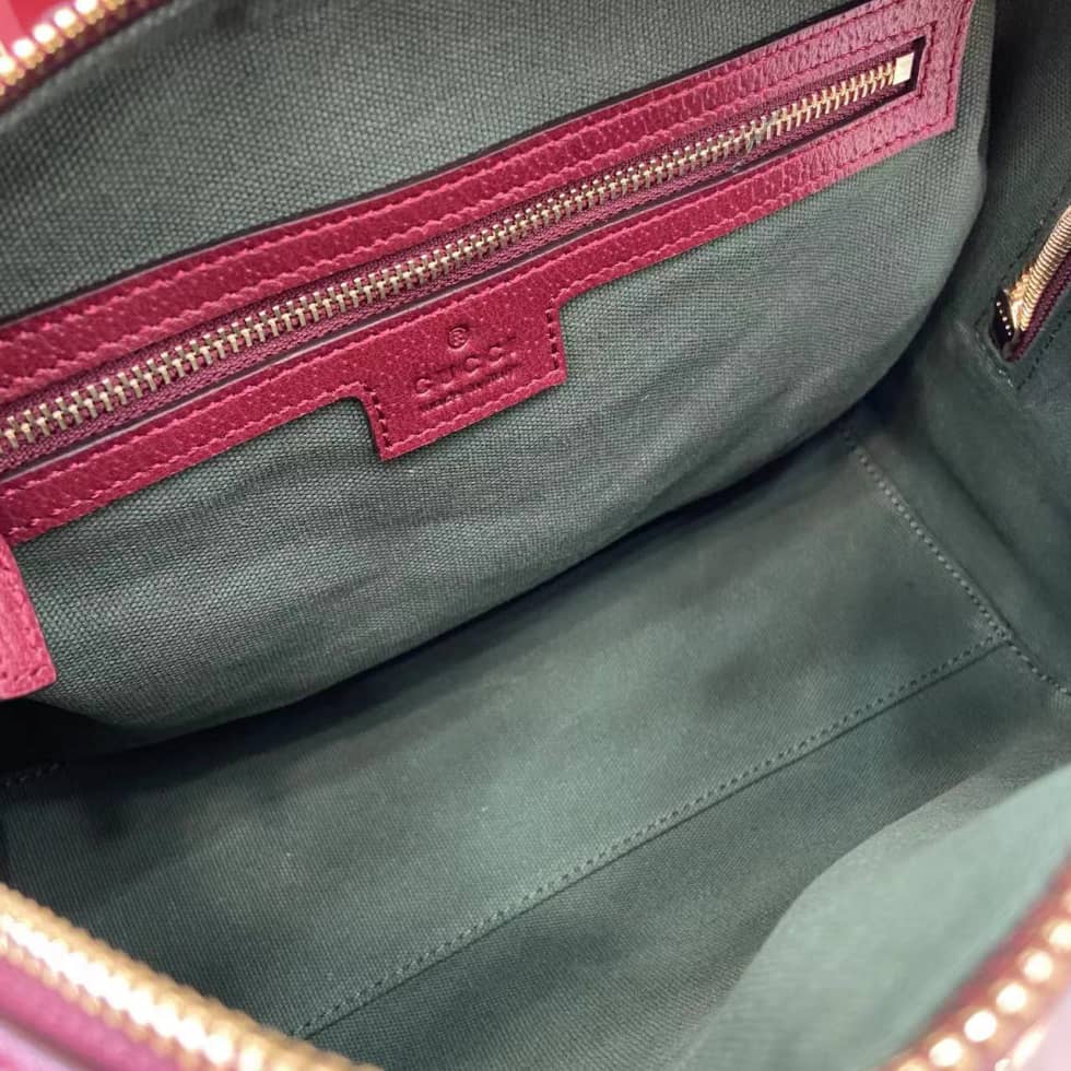 Gucci Ophidia Canvas Medium Brown Red Boston Bag_7_160778 Gucci Ophidia Canvas Medium Brown Red Boston Bag