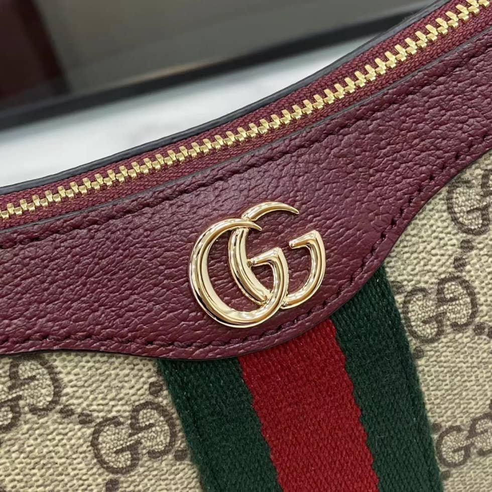 Gucci Ophidia Small Brown Red Shoulder Bag 841341_4_160818 Gucci Ophidia Small Brown Red Shoulder Bag 841341