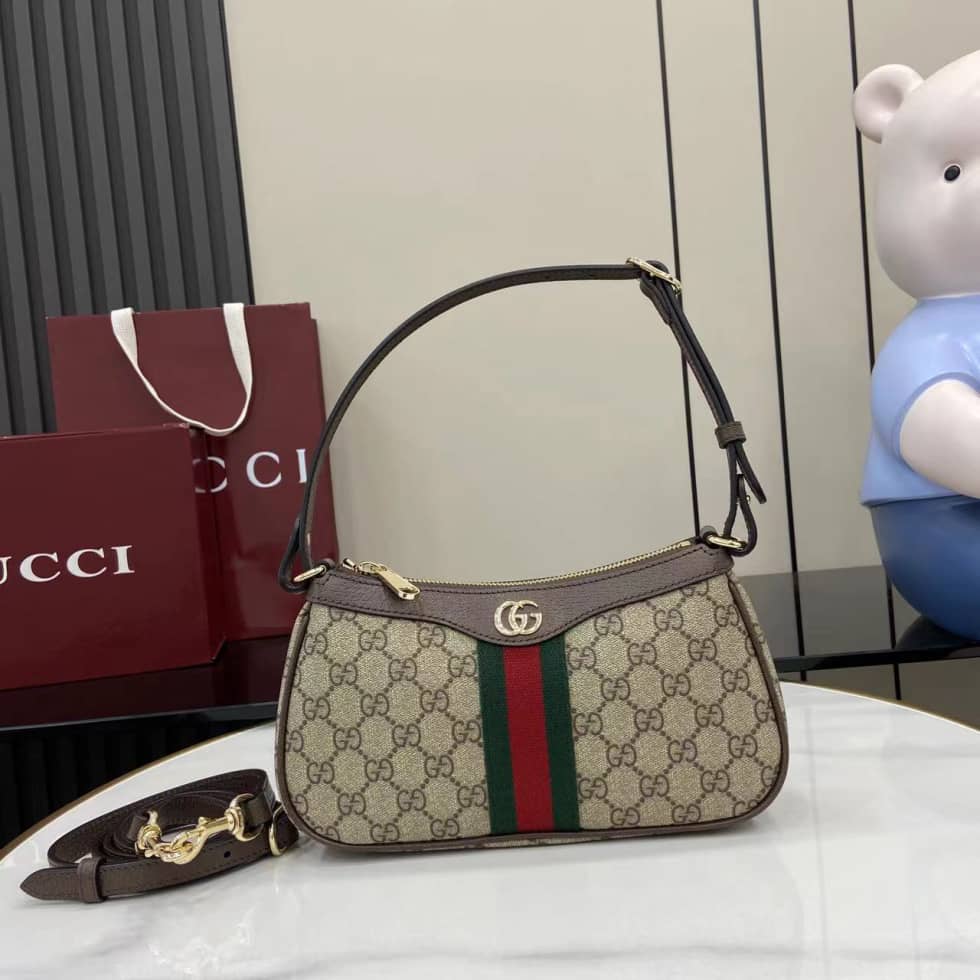 Gucci Ophidia Canvas Small Brown Shoulder Bag_10_160828 Gucci Ophidia Canvas Small Brown Shoulder Bag