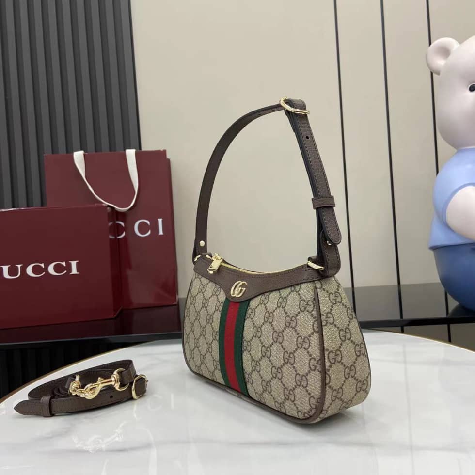 Gucci Ophidia Canvas Small Brown Shoulder Bag_2_160828 Gucci Ophidia Canvas Small Brown Shoulder Bag