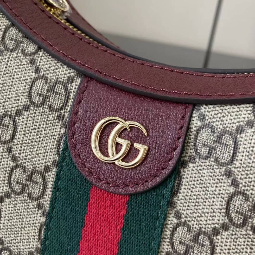 Gucci Ophidia Small Brown Red Hobo Shoulder Bag_3_160838 Gucci Ophidia Small Brown Red Hobo Shoulder Bag
