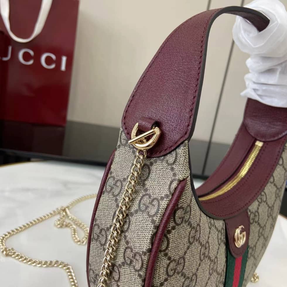 Gucci Ophidia Small Brown Red Hobo Shoulder Bag_4_160838 Gucci Ophidia Small Brown Red Hobo Shoulder Bag