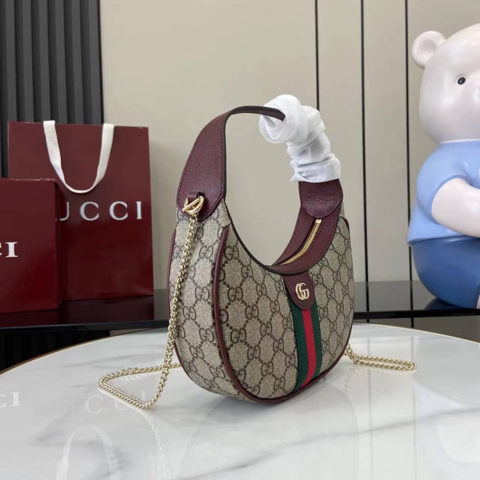 Gucci Ophidia Small Brown Red Hobo Shoulder Bag_7_160838 Gucci Ophidia Small Brown Red Hobo Shoulder Bag