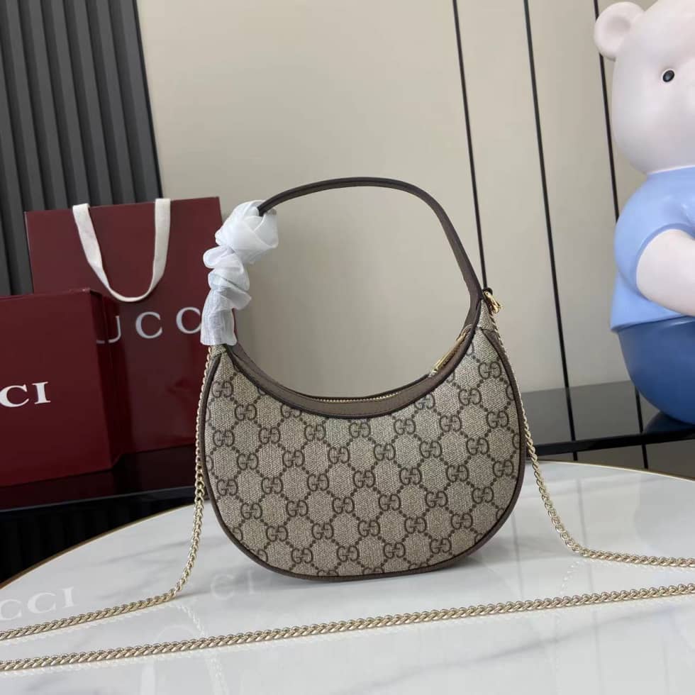 Gucci Ophidia Canvas Small Brown Hobo Shoulder Bag_1_160848 Gucci Ophidia Canvas Small Brown Hobo Shoulder Bag