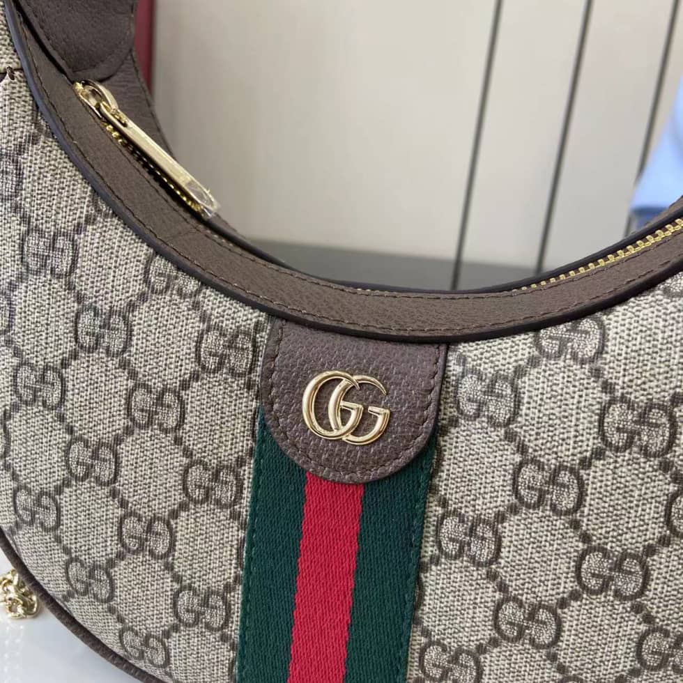 Gucci Ophidia Canvas Small Brown Hobo Shoulder Bag_3_160848 Gucci Ophidia Canvas Small Brown Hobo Shoulder Bag