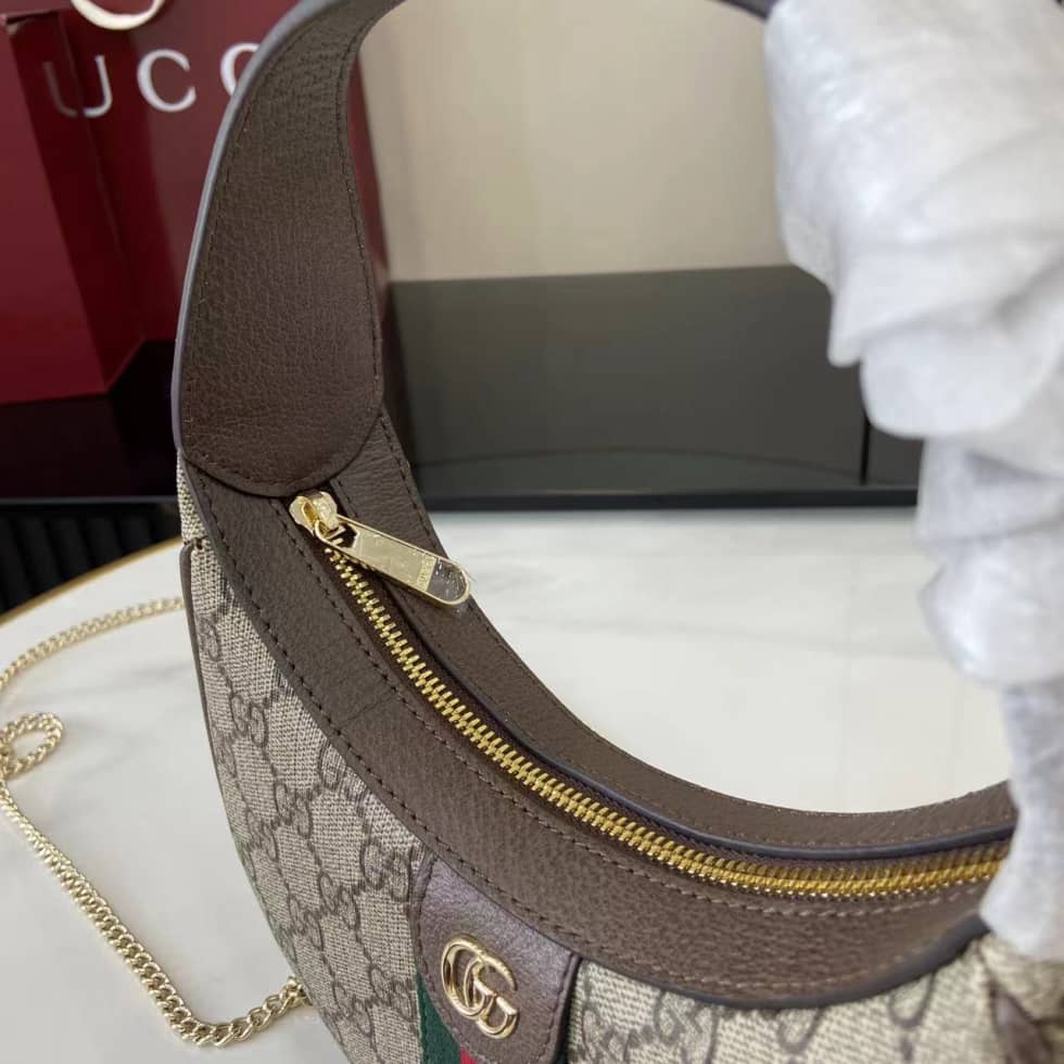 Gucci Ophidia Canvas Small Brown Hobo Shoulder Bag_5_160848 Gucci Ophidia Canvas Small Brown Hobo Shoulder Bag