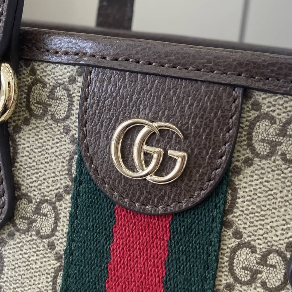 Gucci Ophidia Canvas Small Brown Tote Bag 836848_4_160868 Gucci Ophidia Canvas Small Brown Tote Bag 836848