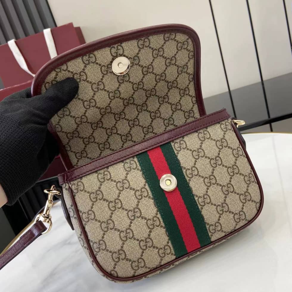 Gucci Ophidia Small Brown Red Top Handle Bag_6_160878 Gucci Ophidia Small Brown Red Top Handle Bag