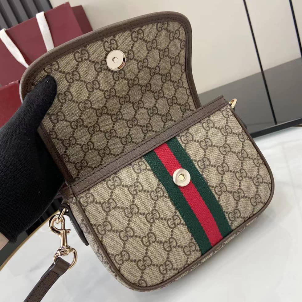 Gucci Ophidia Canvas Small Brown Top Handle Bag_6_160888 Gucci Ophidia Canvas Small Brown Top Handle Bag
