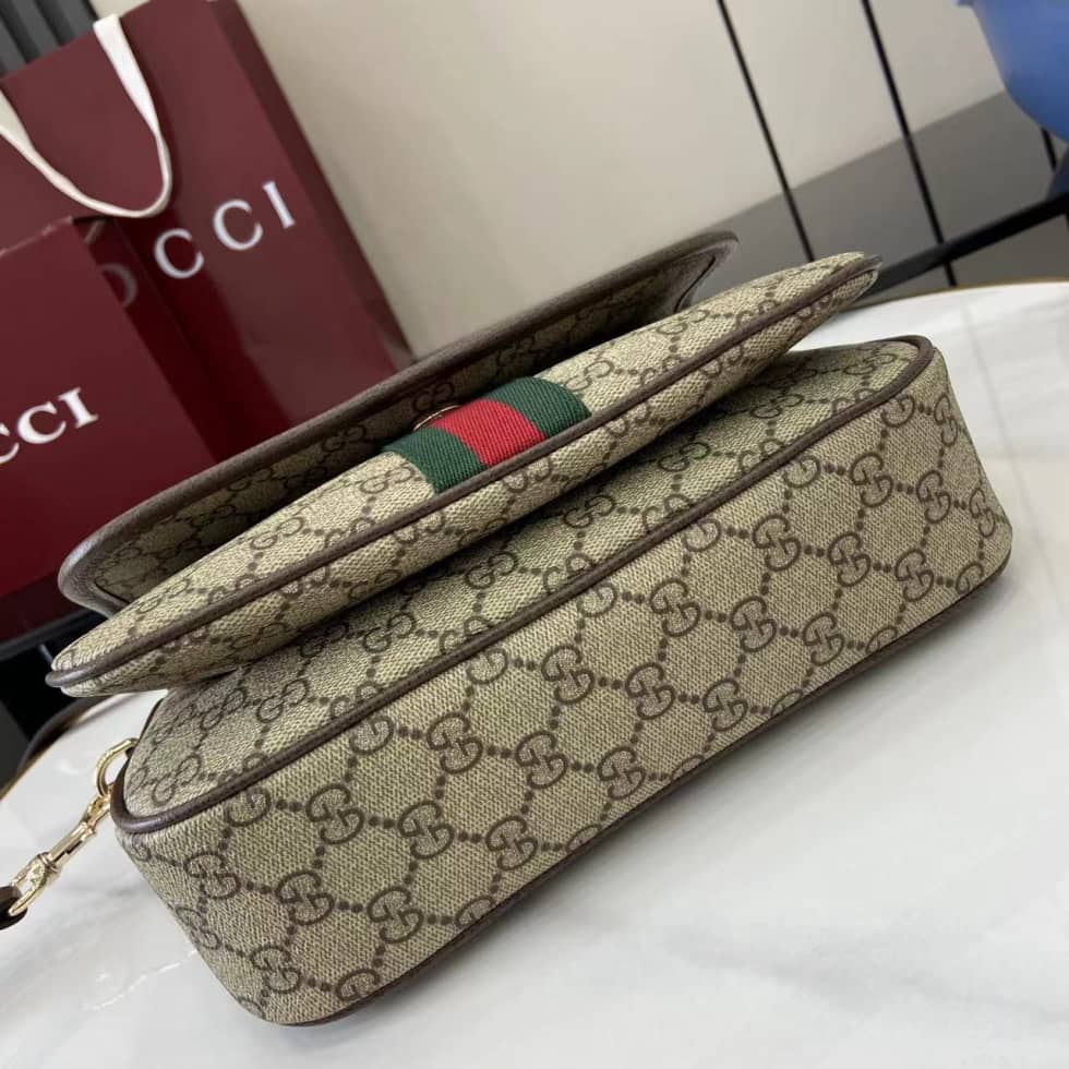 Gucci Ophidia Medium Brown Top Handle Bag_3_160908 Gucci Ophidia Medium Brown Top Handle Bag