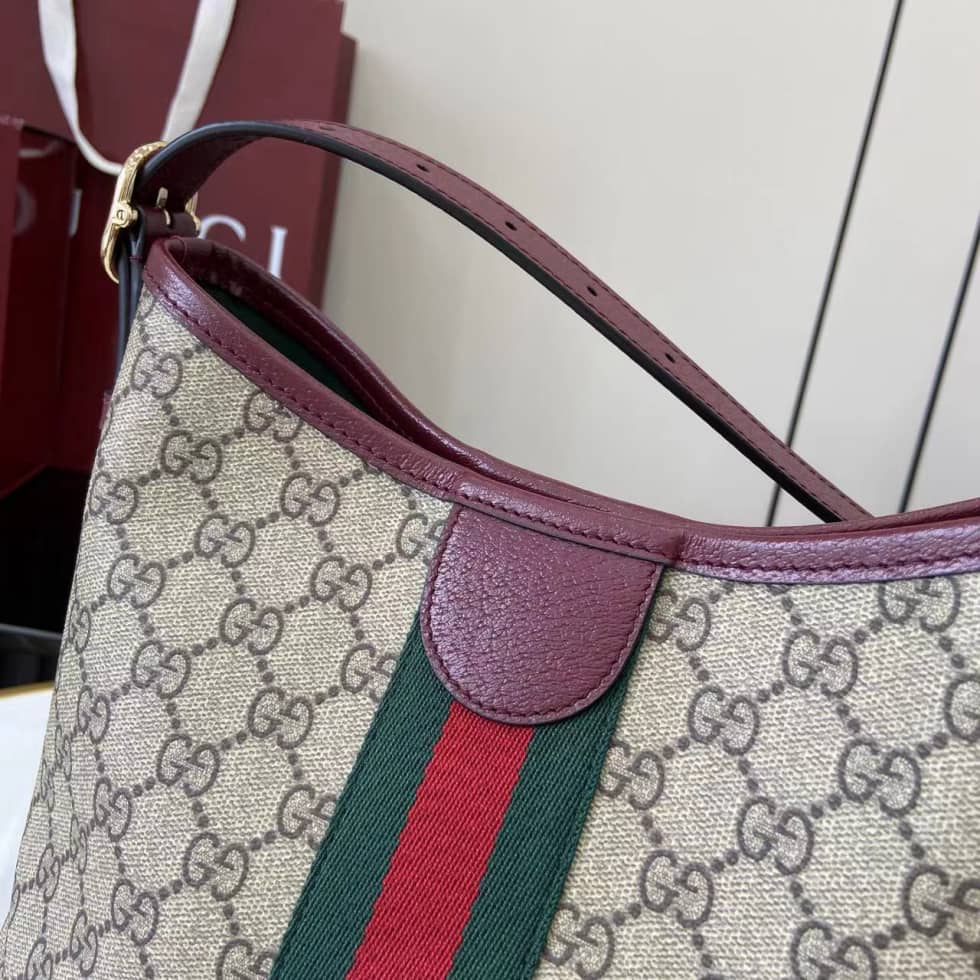 Gucci Ophidia Small Brown Red Shoulder Bag 836872_5_160918 Gucci Ophidia Small Brown Red Shoulder Bag 836872