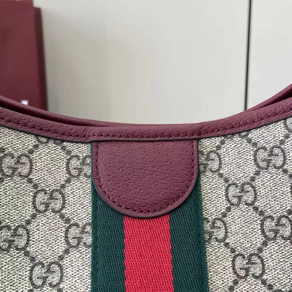 Gucci Ophidia Large Brown Red Shoulder Bag 836871_5_160938 Gucci Ophidia Large Brown Red Shoulder Bag 836871