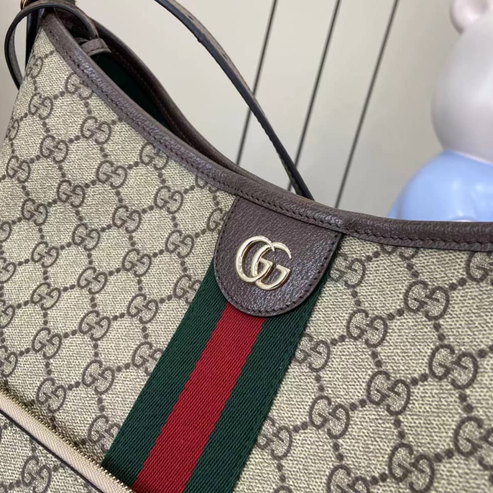 Gucci Ophidia Large Brown Shoulder Bag 836871_4_160948 Gucci Ophidia Large Brown Shoulder Bag 836871
