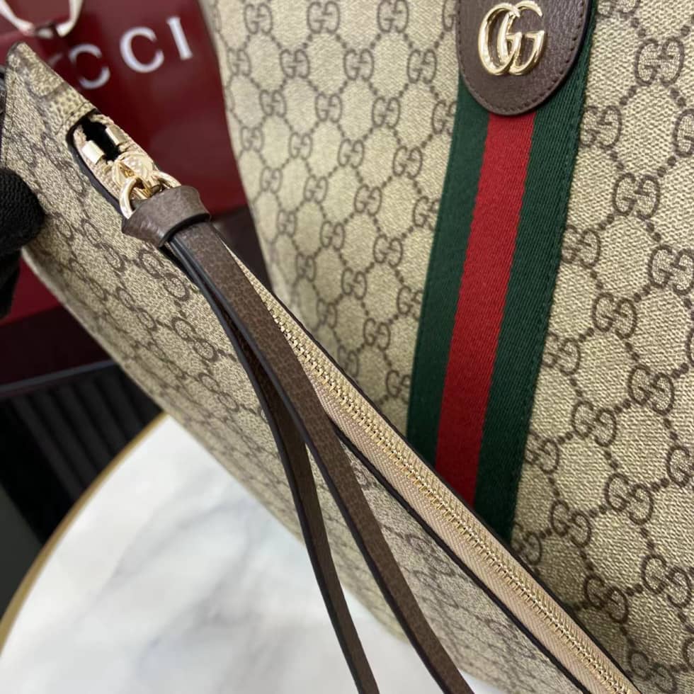 Gucci Ophidia Large Brown Shoulder Bag 836871_5_160948 Gucci Ophidia Large Brown Shoulder Bag 836871
