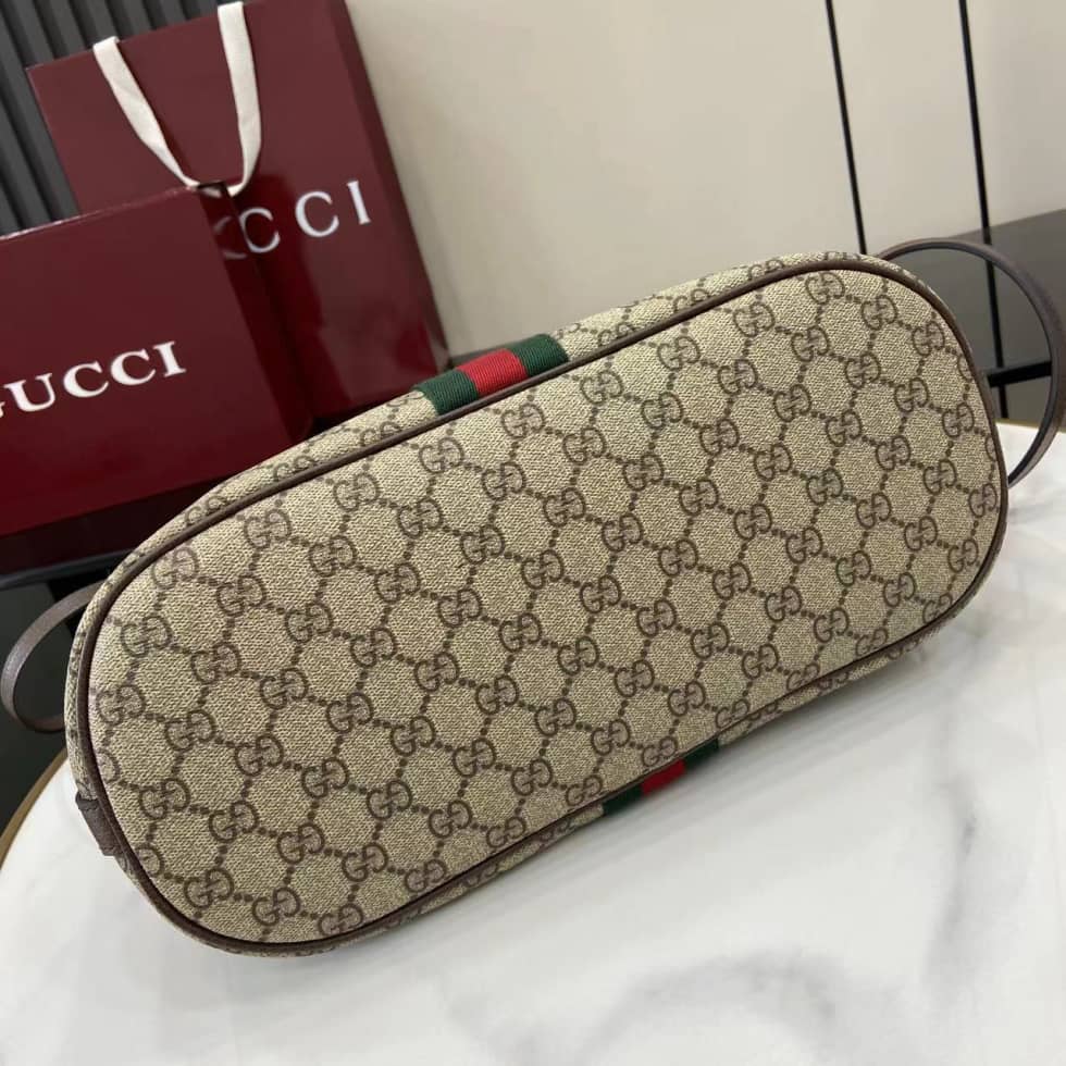 Gucci Ophidia Large Brown Shoulder Bag 836871_6_160948 Gucci Ophidia Large Brown Shoulder Bag 836871