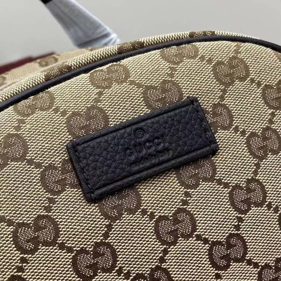 Gucci GG Canvas Medium Beige Backpack 449906_3_160998 Gucci GG Canvas Medium Beige Backpack 449906