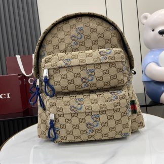 Gucci Mens GG Snake Large Backpack 800265