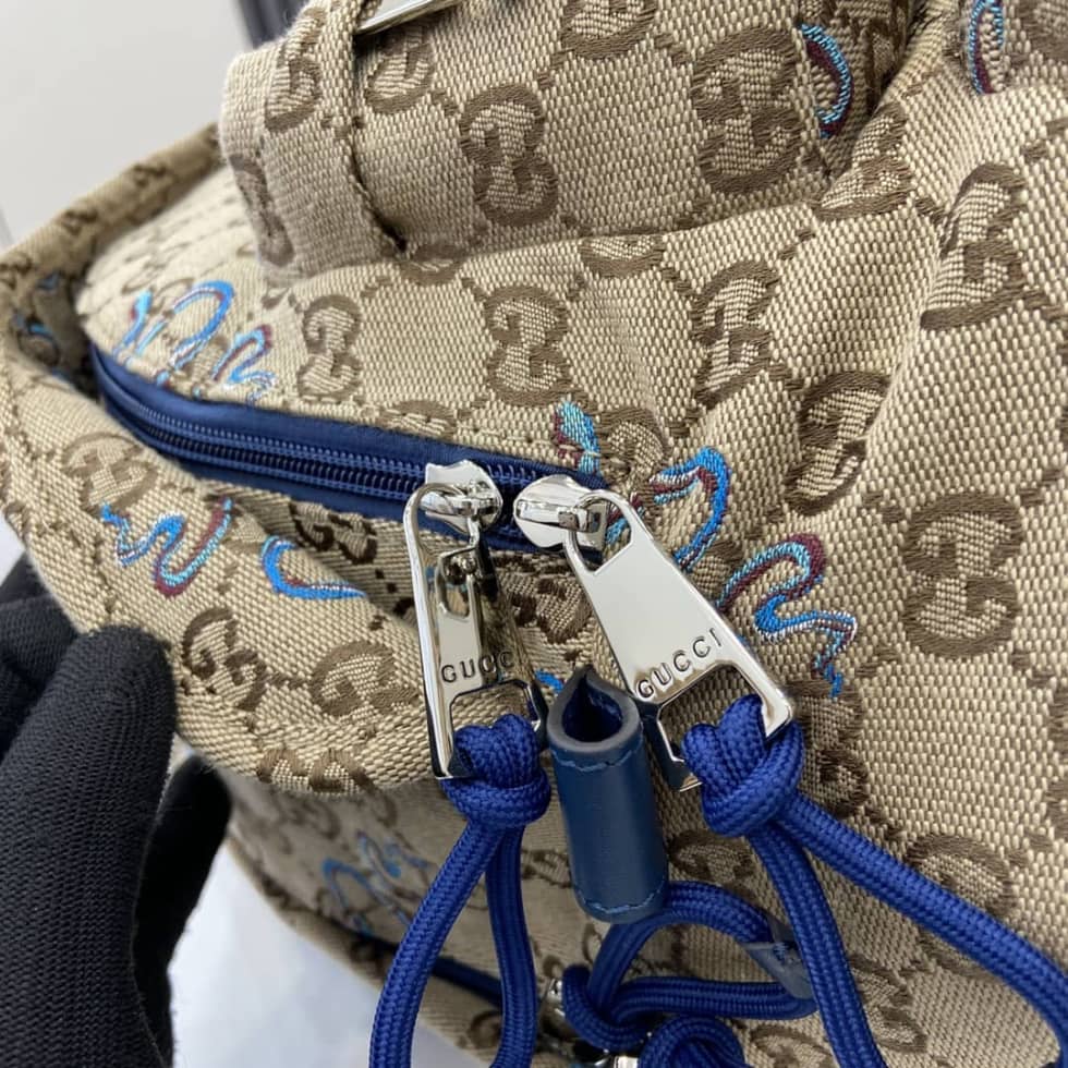 Gucci Mens GG Snake Large Backpack 800265_4_161068 Gucci Mens GG Snake Large Backpack 800265