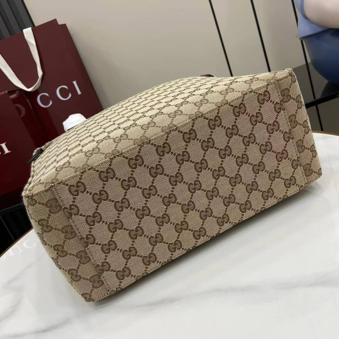Gucci Mens GG Medium Beige Tote Bag 834796_3_161088 Gucci Mens GG Medium Beige Tote Bag 834796