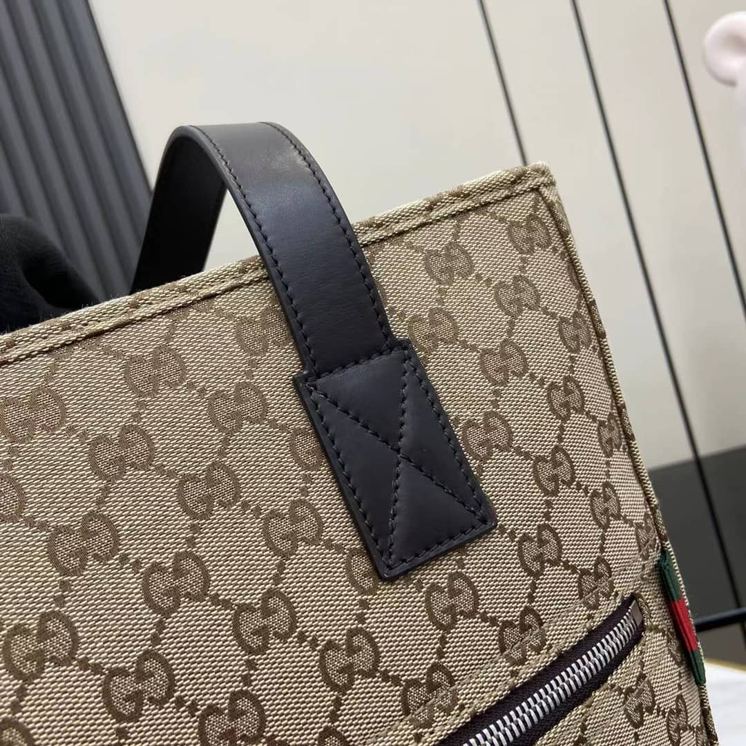 Gucci Mens GG Medium Beige Tote Bag 834796_4_161088 Gucci Mens GG Medium Beige Tote Bag 834796