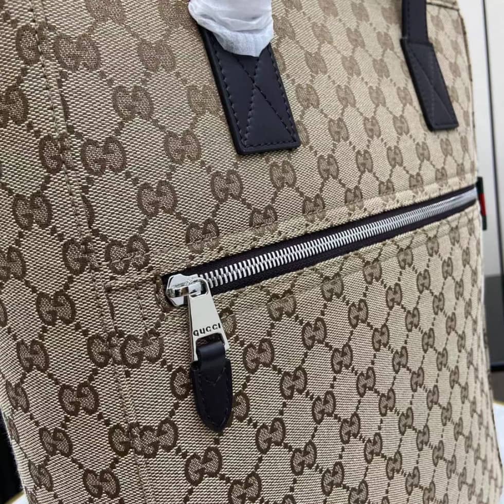 Gucci Mens GG Medium Beige Tote Bag 834796_5_161088 Gucci Mens GG Medium Beige Tote Bag 834796