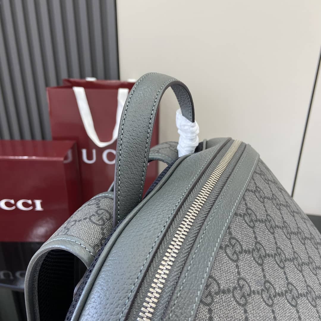 Gucci Ophidia Mens Medium Grey Backpack 821938_3_161138 Gucci Ophidia Mens Medium Grey Backpack 821938