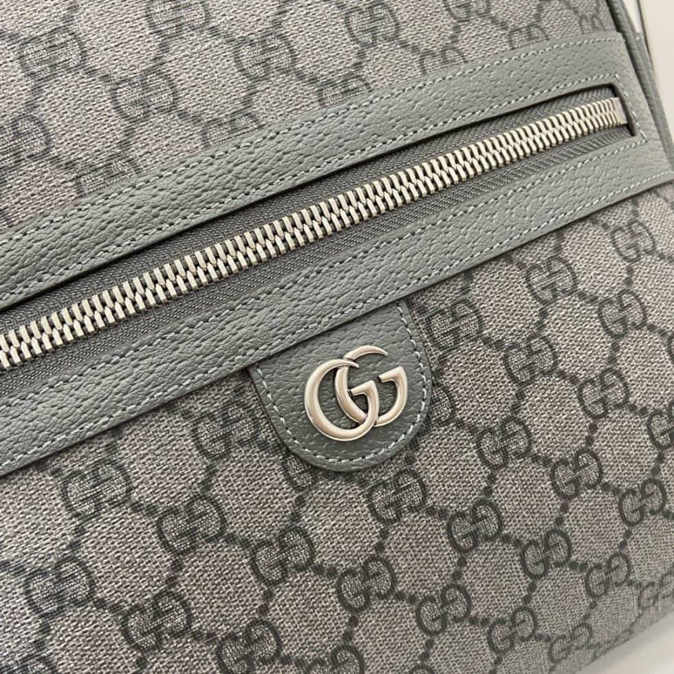 Gucci Ophidia Mens Medium Grey Backpack 821938_5_161138 Gucci Ophidia Mens Medium Grey Backpack 821938