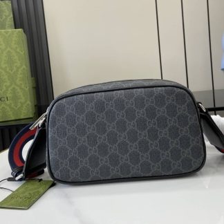 Gucci Mens GG Small Black Crossbody Bag 792097