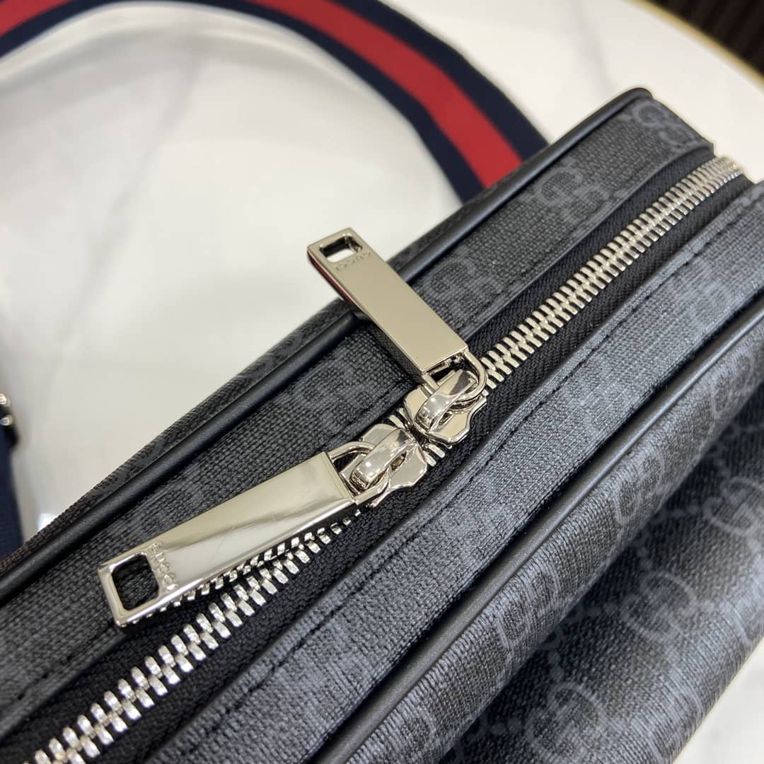 Gucci Mens Supreme Small Black Crossbody Bag_3_161198 Gucci Mens Supreme Small Black Crossbody Bag