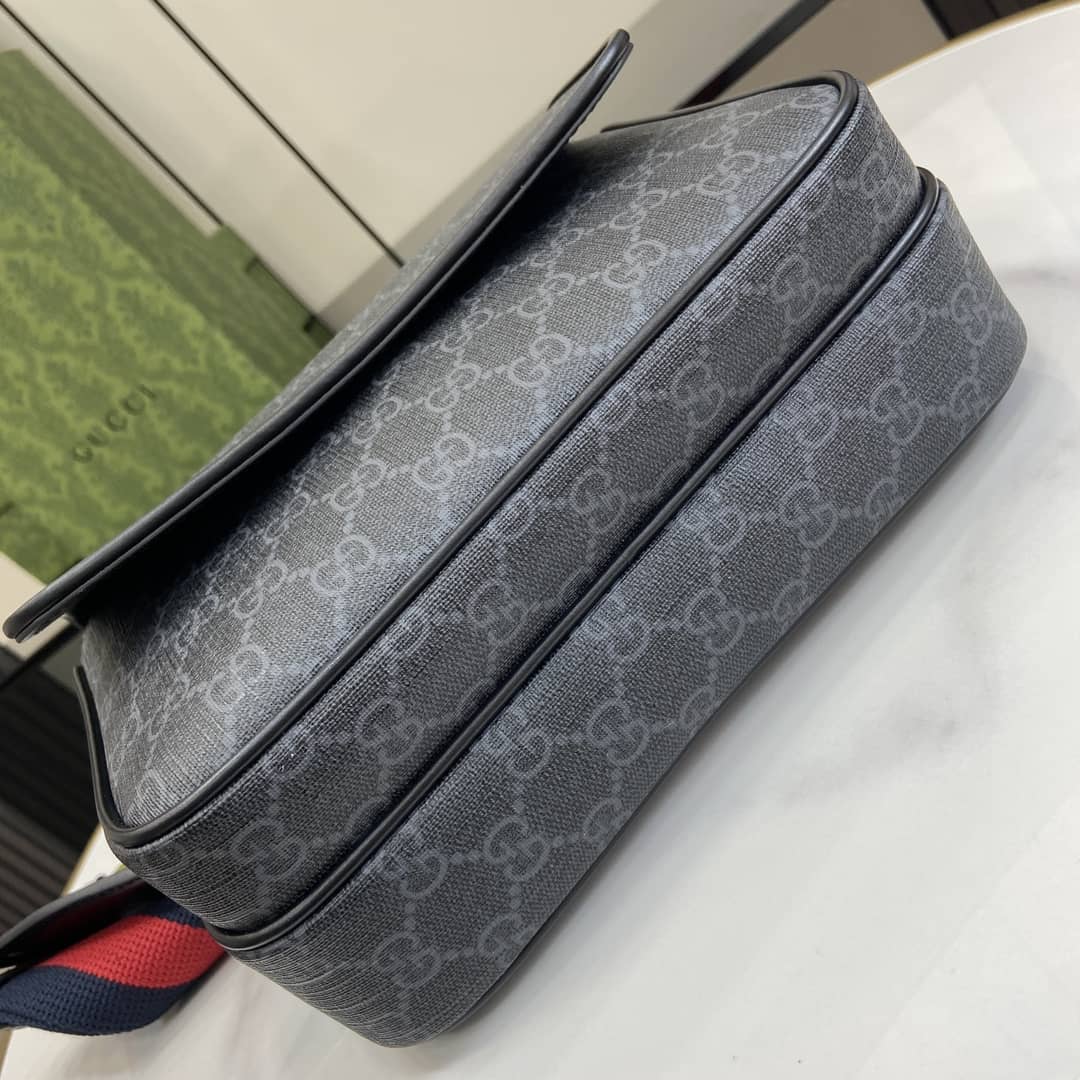Gucci Mens Supreme Small Black Crossbody Bag_4_161198 Gucci Mens Supreme Small Black Crossbody Bag