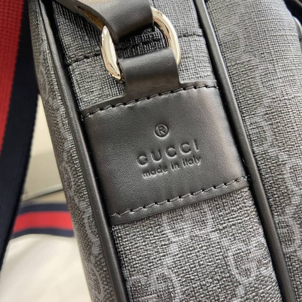 Gucci Mens Supreme Small Black Crossbody Bag_5_161198 Gucci Mens Supreme Small Black Crossbody Bag