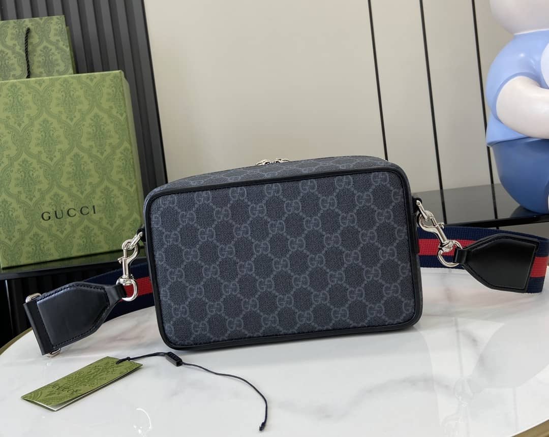 Gucci Mens Supreme Small Black Shoulder Bag_10_161228 Gucci Mens Supreme Small Black Shoulder Bag