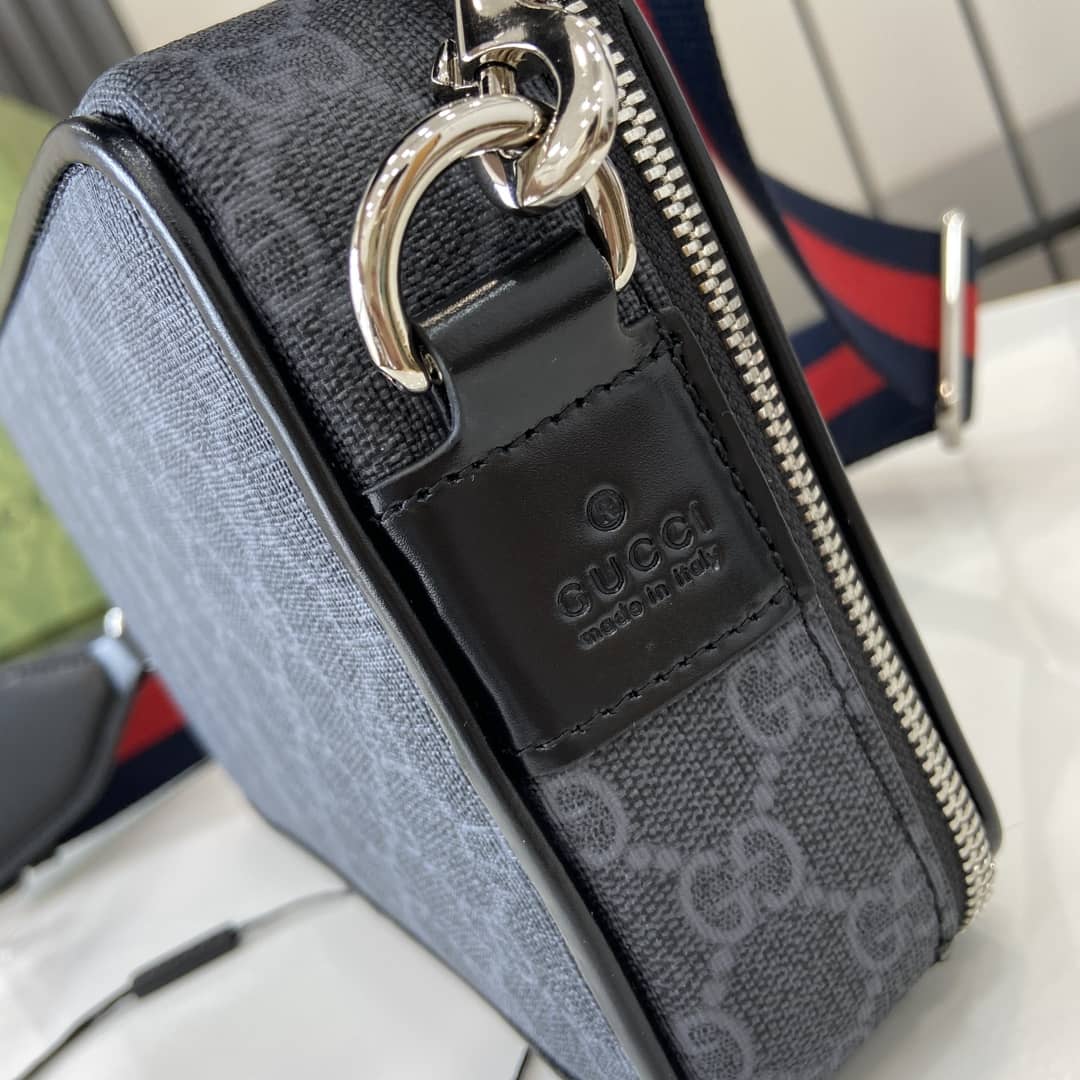 Gucci Mens Supreme Small Black Shoulder Bag_5_161228 Gucci Mens Supreme Small Black Shoulder Bag
