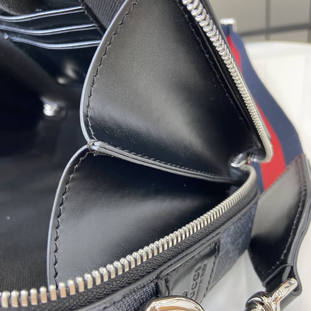 Gucci Mens Supreme Small Black Shoulder Bag_7_161228 Gucci Mens Supreme Small Black Shoulder Bag