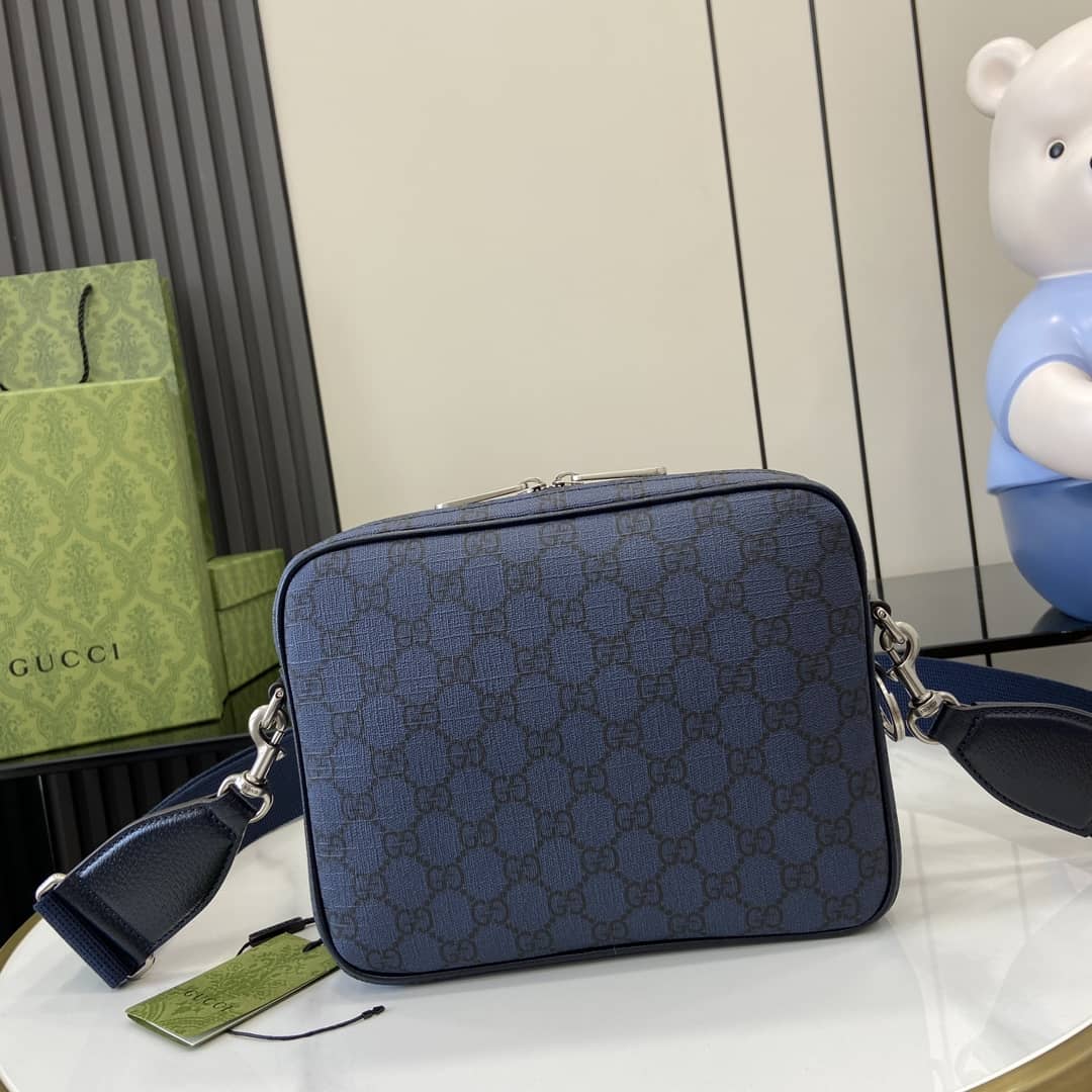 Gucci Ophidia Mens Small Blue Crossbody Bag_1_161248 Gucci Ophidia Mens Small Blue Crossbody Bag