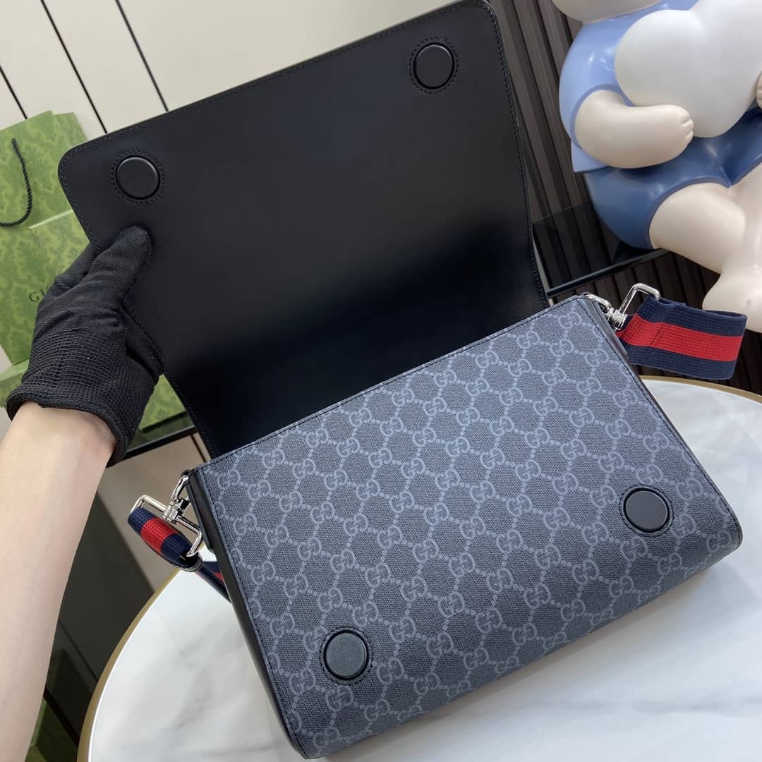 Gucci Mens Supreme Small Black Messenger Bag_6_161258 Gucci Mens Supreme Small Black Messenger Bag