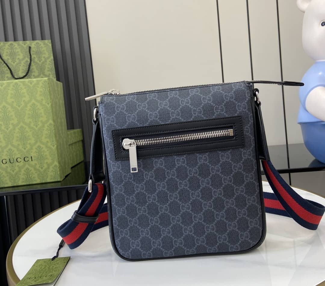 Gucci Mens Supreme Small Black Messenger Bag_10_161288 Gucci Mens Supreme Small Black Messenger Bag