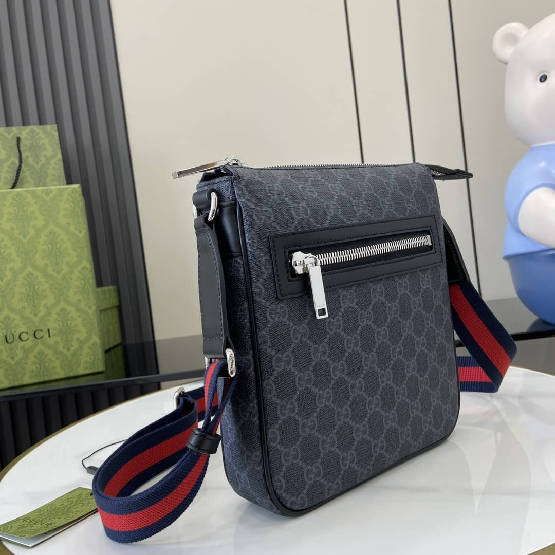 Gucci Mens Supreme Small Black Messenger Bag_1_161288 Gucci Mens Supreme Small Black Messenger Bag