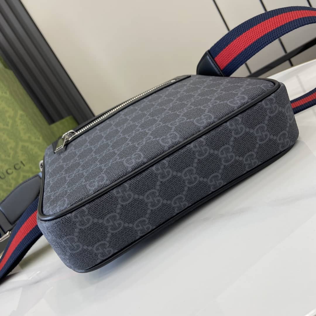 Gucci Mens Supreme Small Black Messenger Bag_3_161288 Gucci Mens Supreme Small Black Messenger Bag