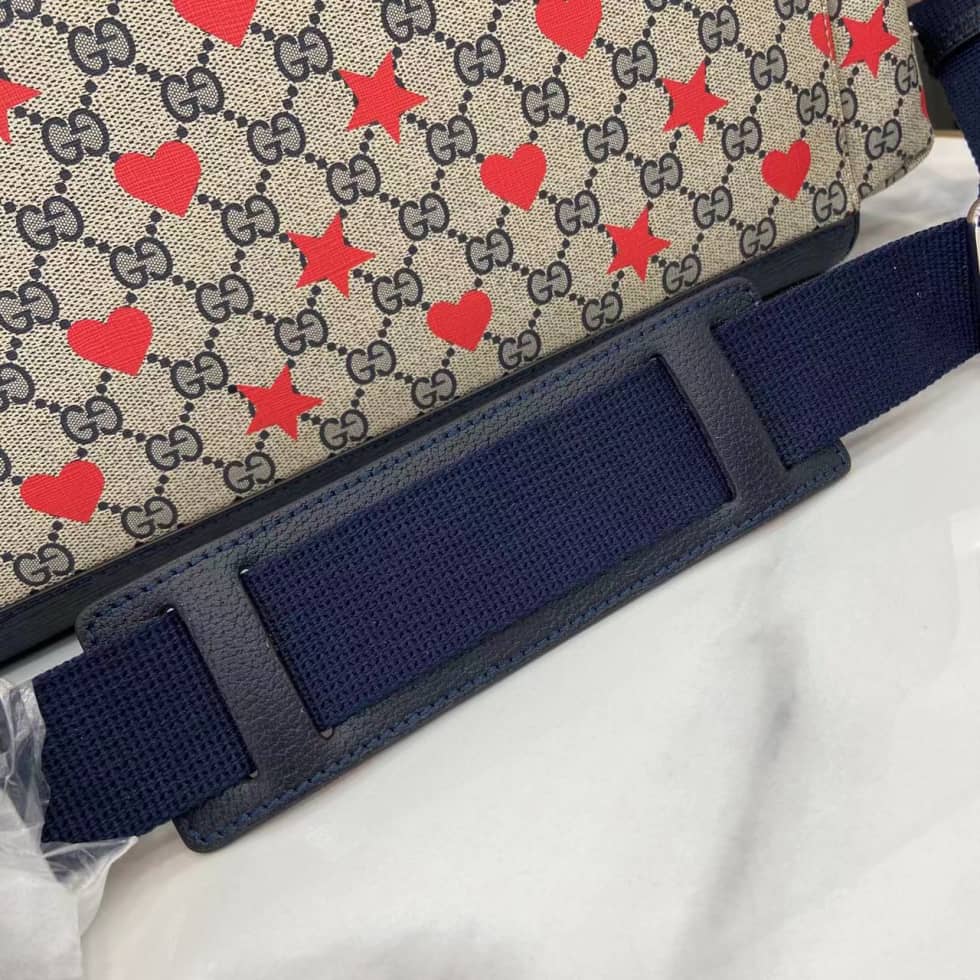 Gucci GG Star Heart Large Beige Changing Bag_5_161358 Gucci GG Star Heart Large Beige Changing Bag