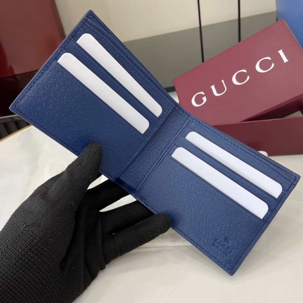 Gucci Mens Supreme Black Bi-Fold Wallet 768243_7_161378 Gucci Mens Supreme Black Bi-Fold Wallet 768243