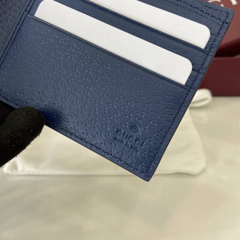 Gucci Mens Supreme Black Bi-Fold Wallet 768243_8_161378 Gucci Mens Supreme Black Bi-Fold Wallet 768243