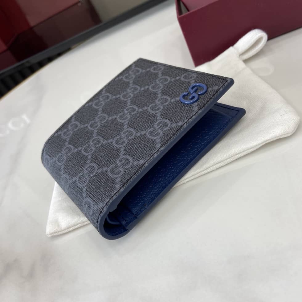 Gucci Mens Supreme Black Coin Wallet 768244_4_161388 Gucci Mens Supreme Black Coin Wallet 768244