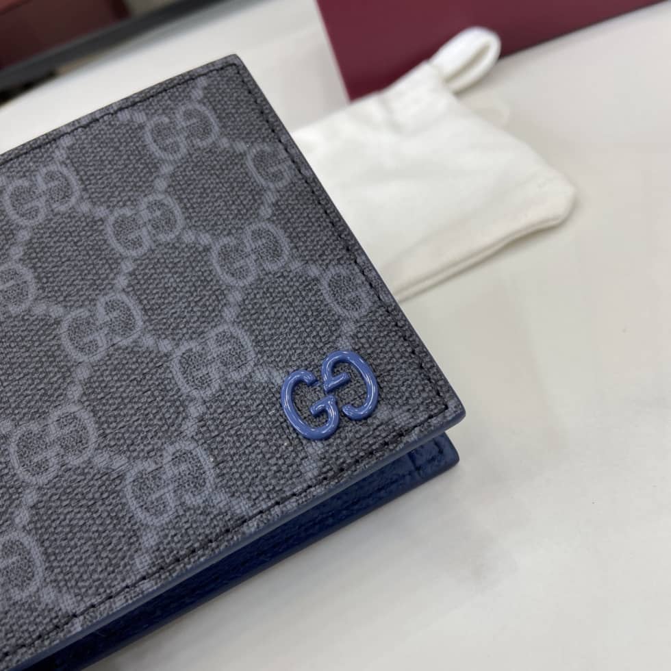 Gucci Mens Supreme Black Coin Wallet 768244_5_161388 Gucci Mens Supreme Black Coin Wallet 768244