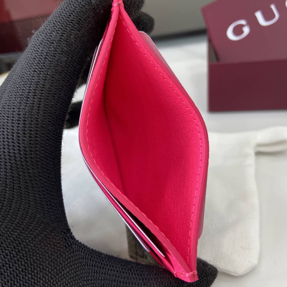 Gucci Mens Supreme Beige Pink Card Case 768248_8_161438 Gucci Mens Supreme Beige Pink Card Case 768248