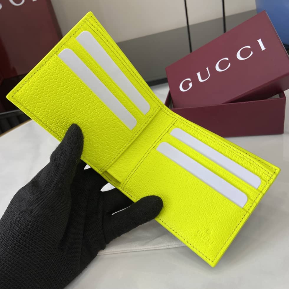 Gucci GG Supreme Small Brown Green Wallet 768243_5_161498 Gucci GG Supreme Small Brown Green Wallet 768243