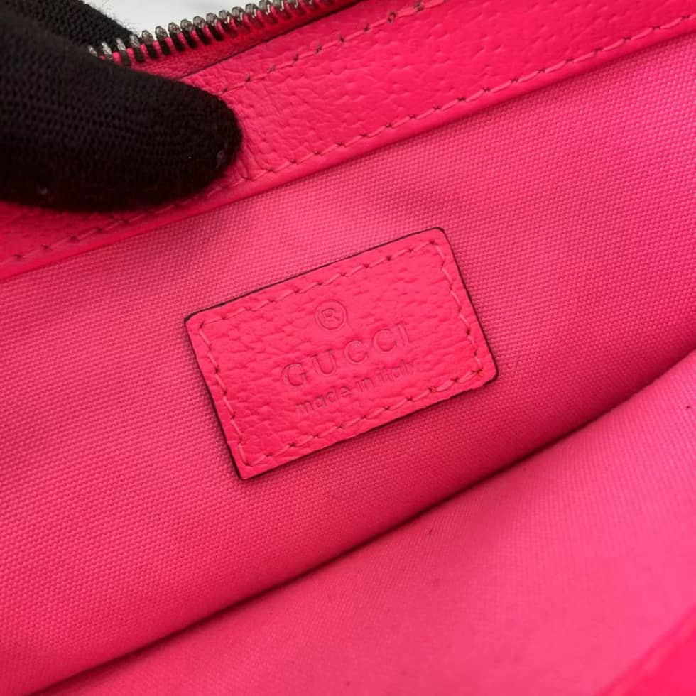 Gucci GG Small Brown Pink Mens Clutch 838753_8_161557 Gucci GG Small Brown Pink Mens Clutch 838753